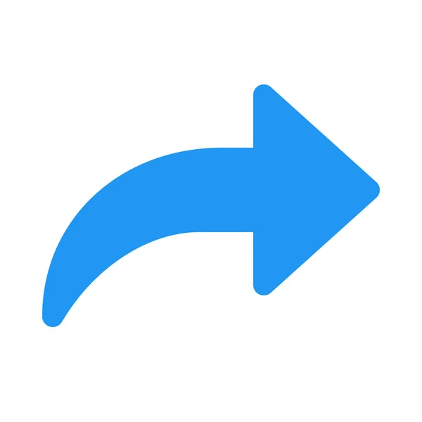 Flecha icono derecho — Vector de stock