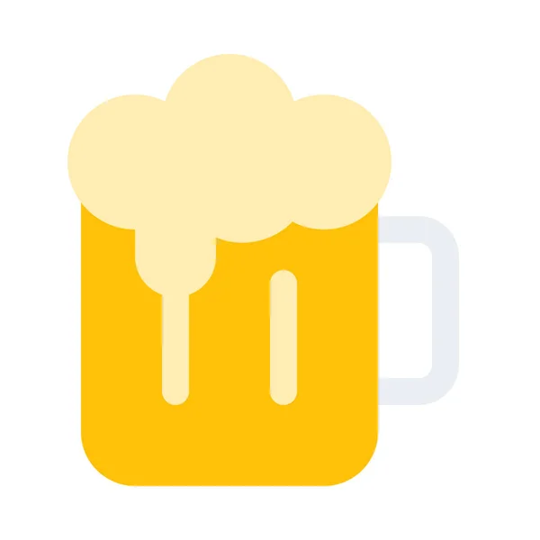 Fresh beer icon — Stock Vector