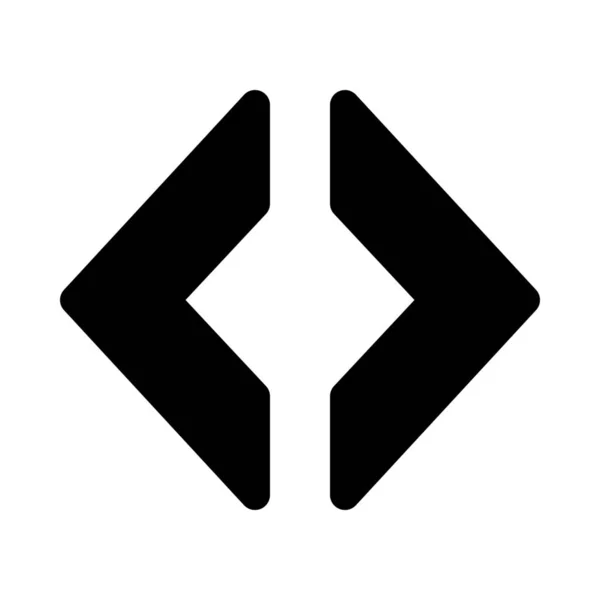 Icono de flecha de soporte — Vector de stock