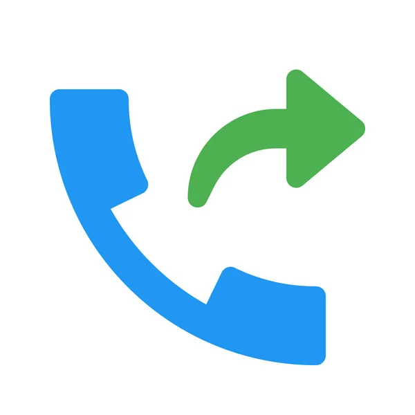 Call forward icon — Stock Vector