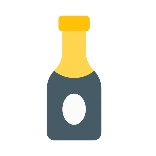 Champagne boisson icône — Image vectorielle