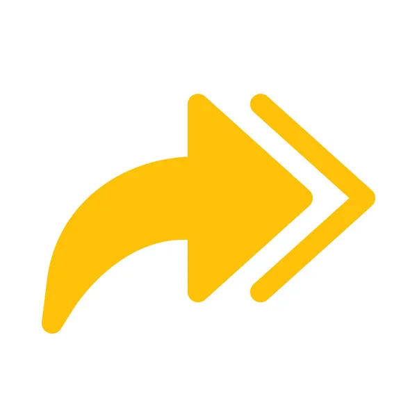 Forward arrow icon — Stock Vector