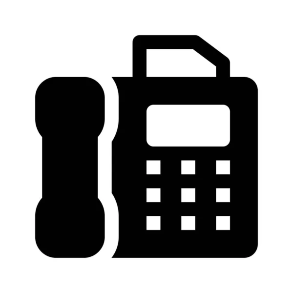 Icono web de fax — Archivo Imágenes Vectoriales