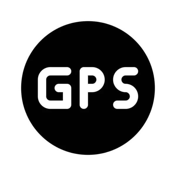 Symbolbild gps — Stockvektor