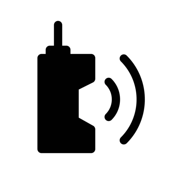 Handheld transceiver icon — Stock Vector © 161428100