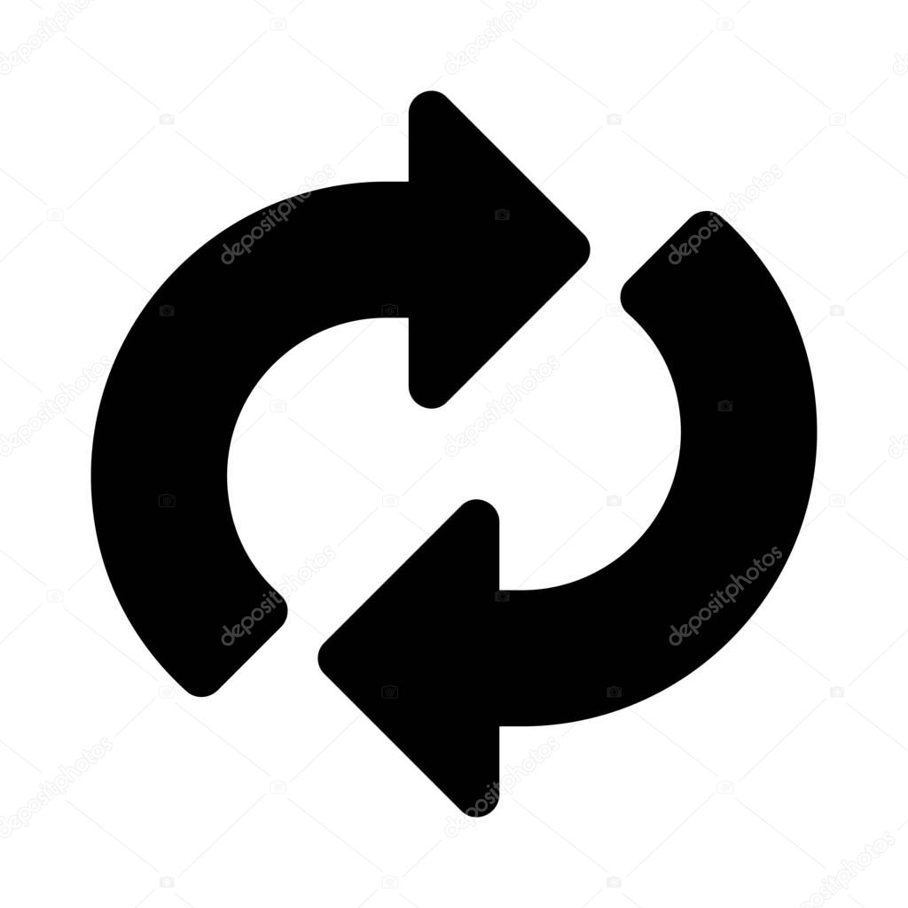 loop arrow icon