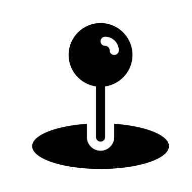 Sabitlenmiş konumu simgesi