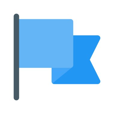 dalgalanan bayrak simgesi