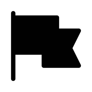 dalgalanan bayrak simgesi