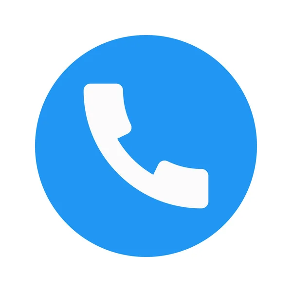 Telefon, telefonkagyló ikon — Stock Vector