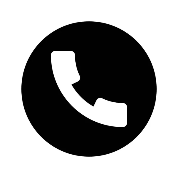 Ontvanger telefoonpictogram — Stockvector