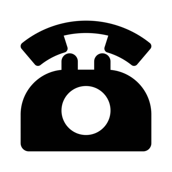 Rotary phone icon — Stock Vector