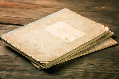 Kırsal tablo vintage eski yazı-kitapları ile natürmort