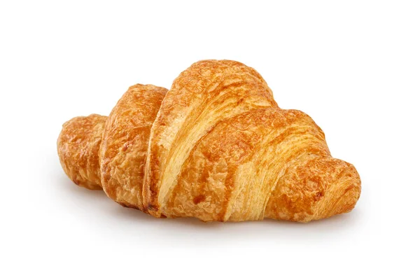 Croissant na bílém pozadí — Stock fotografie