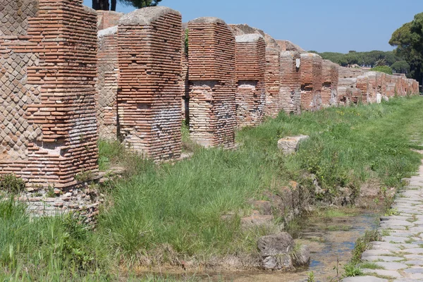 Ruínas antigas em Itália — Fotografia de Stock