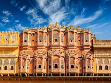 Hawa Mahal - rüzgarlar, Jaipur, Rajasthan Palace