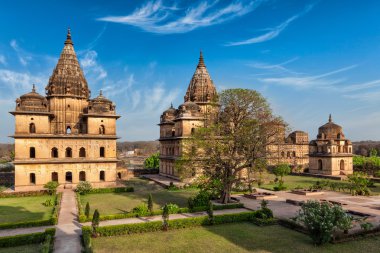 Orchha 'nın Kraliyet mezarları