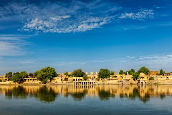 Markah tanah India Gadi Sagar di Rajasthan — Stok Foto