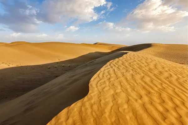 Sanddünen in der Wüste — Stockfoto