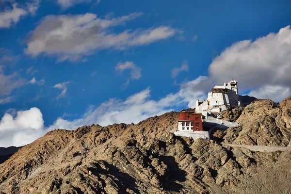 Namgyal Tsemo gompa e forte. Leh, Ladakh. , — Fotografia de Stock