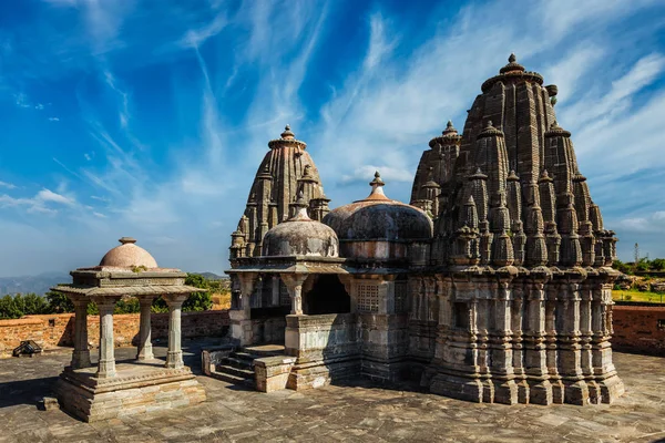 Yagya Mandir Templo hindú en el fuerte de Kumbhalgarh. India — Foto de Stock