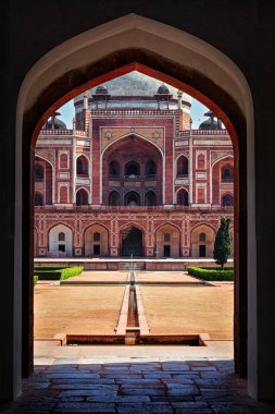 Humayuns Mezarı. Delhi, Hindistan
