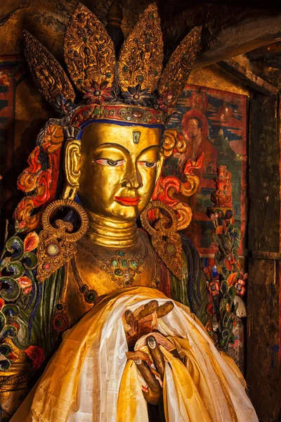 Maitreya Buddha szobor — Stock Fotó