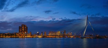 Erasmus Köprüsü, Rotterdam, Hollanda