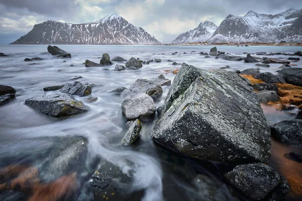 Norska havets kust — Stockfoto