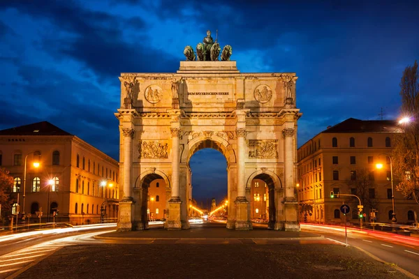 Porta da vitória, Munique — Fotografia de Stock