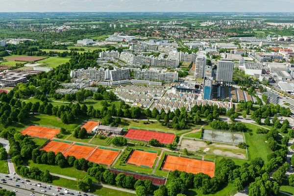 Münih, Almanya 'nın hava manzarası — Stok fotoğraf