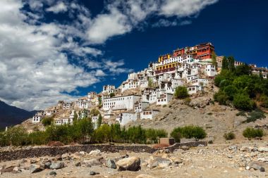 Thiksey gompa, Ladakh, Hindistan