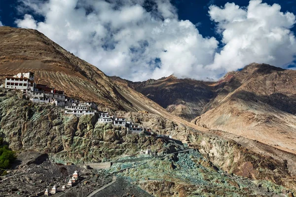 Diskit Gompa, eksplorowali dolinę, Ladakh, Kaszmir — Zdjęcie stockowe