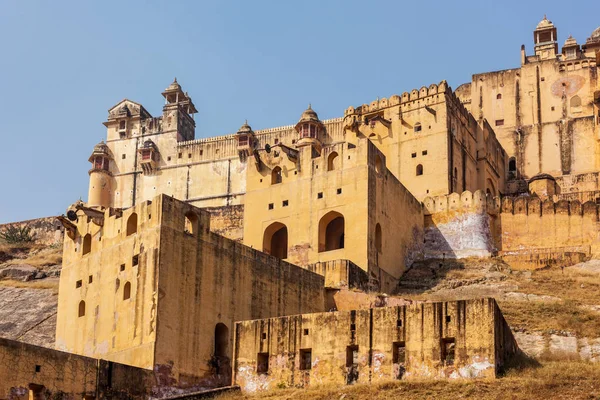 Amer Amber fort, Rajasthan, Indien — Stockfoto