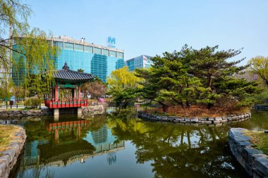 Yeouido Park Seul, Kore