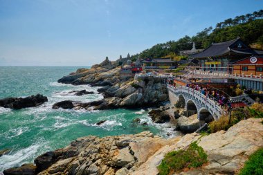 Haedong Yonggungsa Tapınağı. Busan, Güney Kore