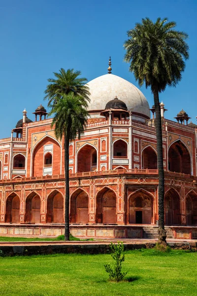 Humayuns Tomb 。印度，德里 — 图库照片