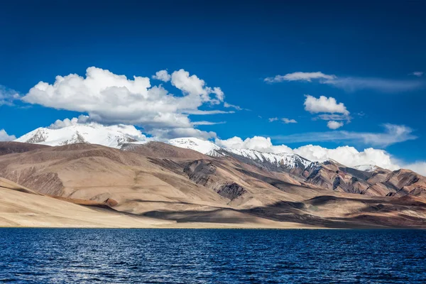 Der See Tso Moriri im Himalaya. Ladakh, Inda — Stockfoto