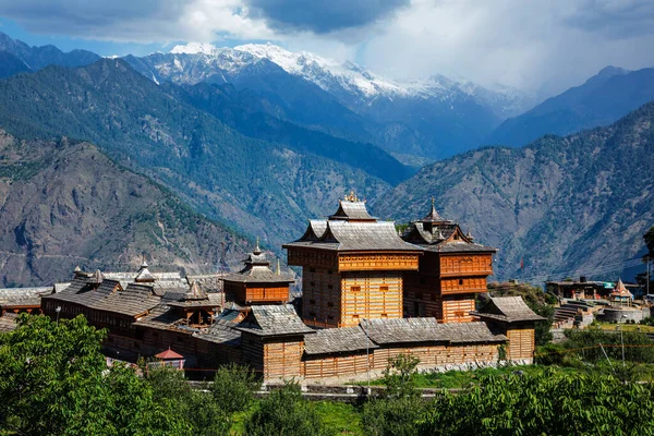 喜马偕尔邦萨拉汉Bhimakali寺 — 图库照片