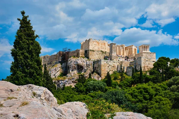 Храм Парфенона в Акрополі (Греція). — стокове фото
