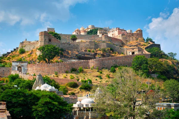 Kumbhalgarh fort, Indien — Stockfoto