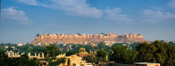 Forte de Jaisalmer conhecido como quila Golden Fort Sonar, Jaisalmer, Índia — Fotografia de Stock