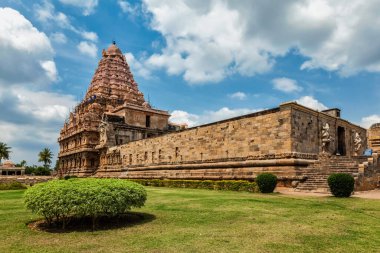 Gangai Konda Cholapuram Tapınağı büyük Chola tapınaklarından biridir. Tamil Nadu, Hindistan