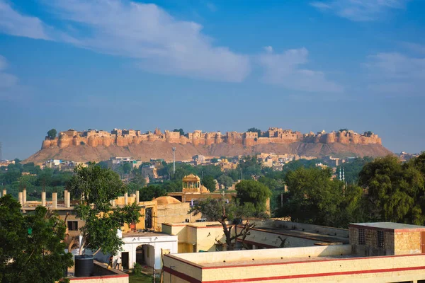 Fort de Jaisalmer connu sous le nom de quila Golden Fort Sonar, Jaisalmer, Inde — Photo