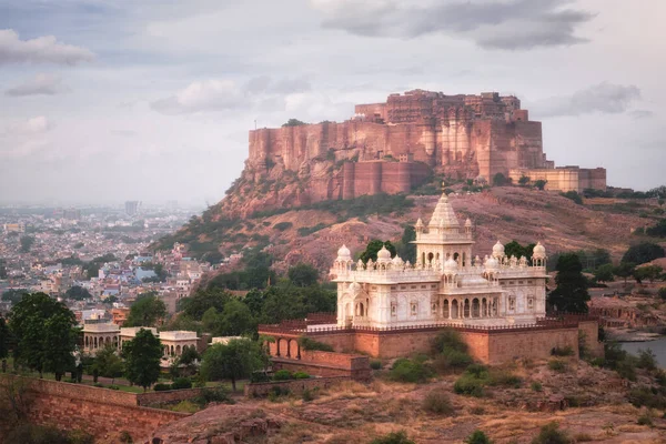 Jaswanth Thada mausoleum, Jodhpur, Rajasthan, India — Stock Photo, Image