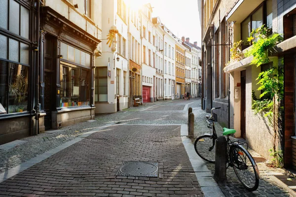 Antwerp street, Belgium — Stock Photo, Image