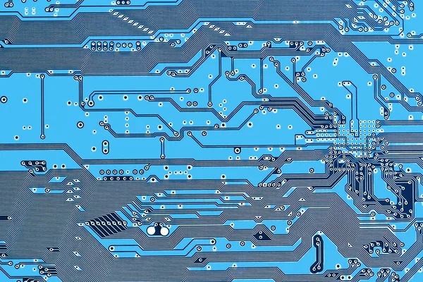 Electronic circuit board close up. — Stock Photo, Image