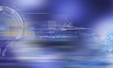 Yüksek teknoloji konsepti