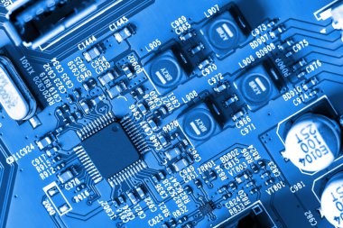 Elektronik devre kartı kapanıyor.
