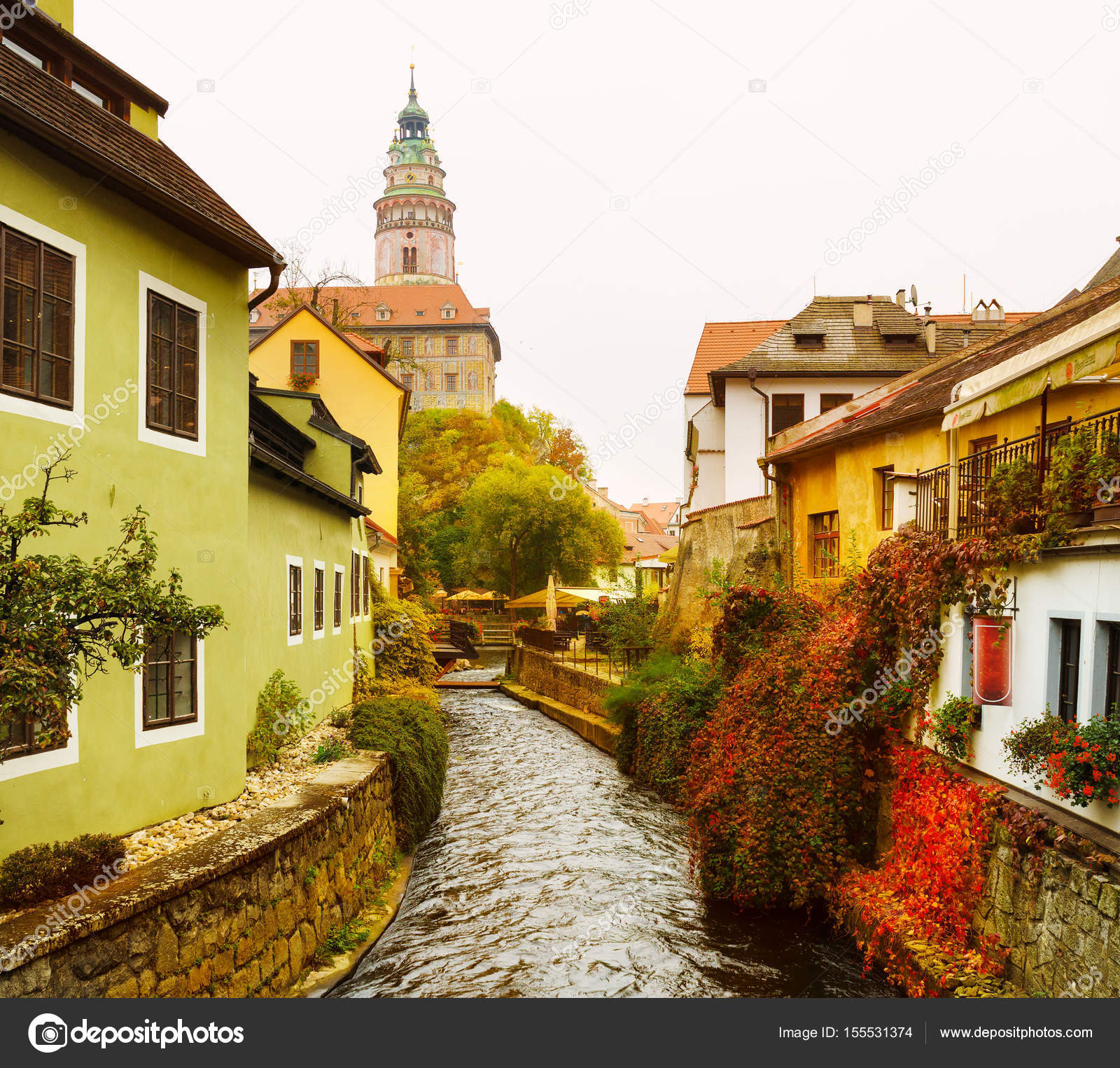 チェスキー クルムロフ ストック写真 C Roxana